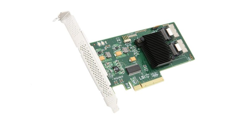 RAID контролер LSI 9211-8i HBA (Б/У) RAID контролер LSI 9211-8i HBA (Б/У)